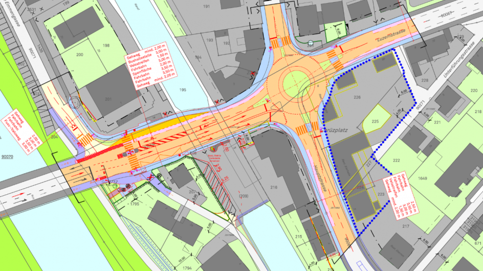 Projekt: Gesteuerter Kreisel mit Bypass