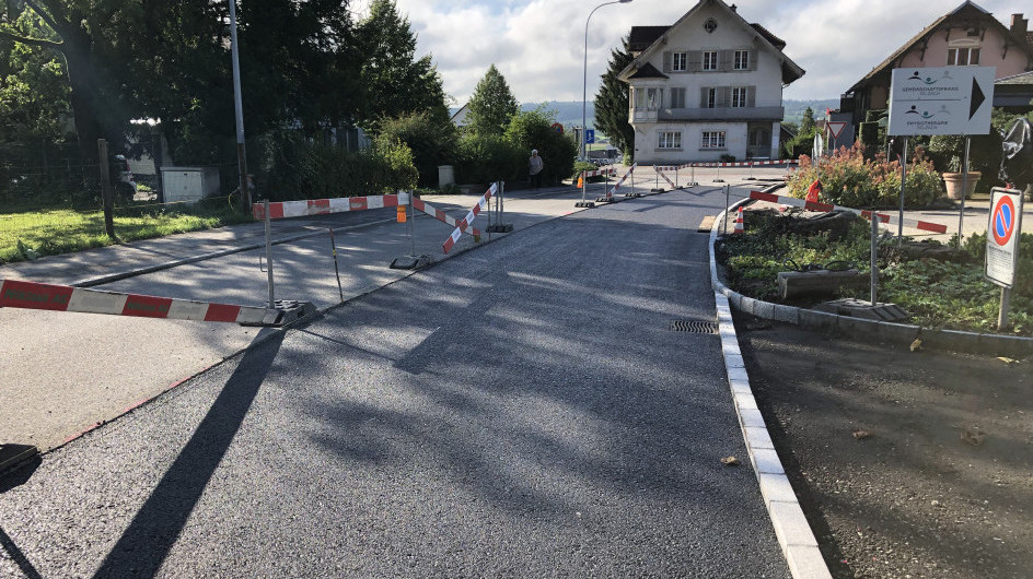 Einbau Tragschicht