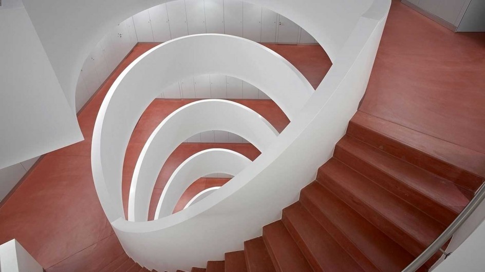 Treppe Bürotrakt