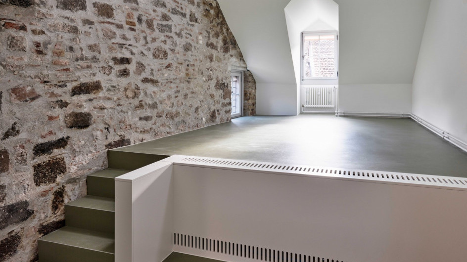 Innenansicht Dachwohnung