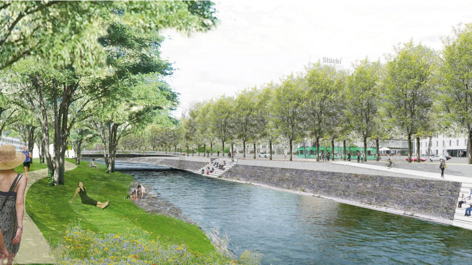 Visualisierung Wiesendammpromenade