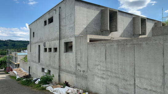 Brügg, Betonsanierung Rainpark