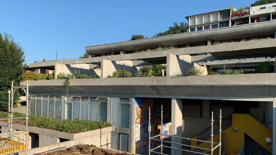 Brügg, Betonsanierung Rainpark