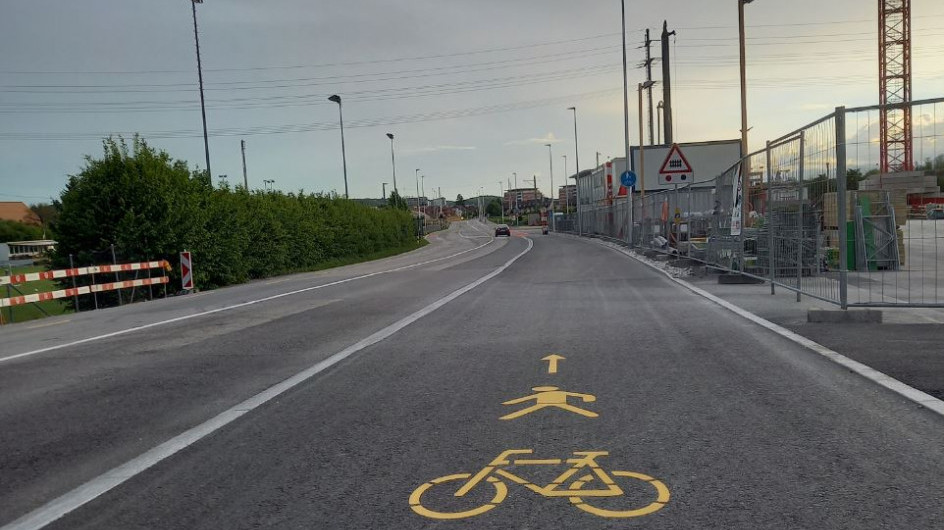 Neuer Fuss- und Radweg bei der Emmebrücke