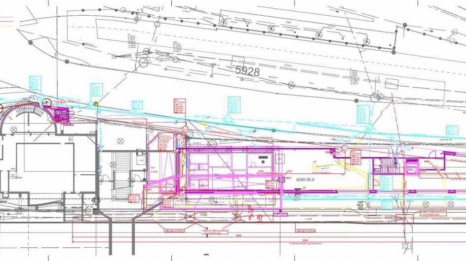 Situationsplan Werkleitungen