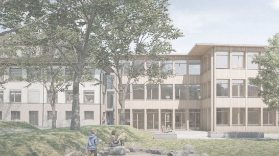 Zollikofen, Neubau Schule Oberdorf 