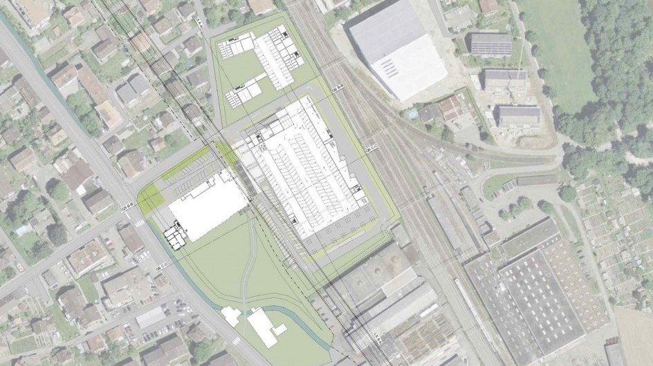 Richtprojekt Arealentwicklung Coop B+H Oberburg/Burgdorf