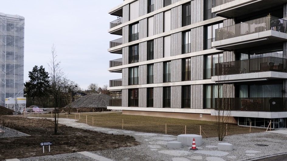 Neubau mit Aussenraumgestaltung