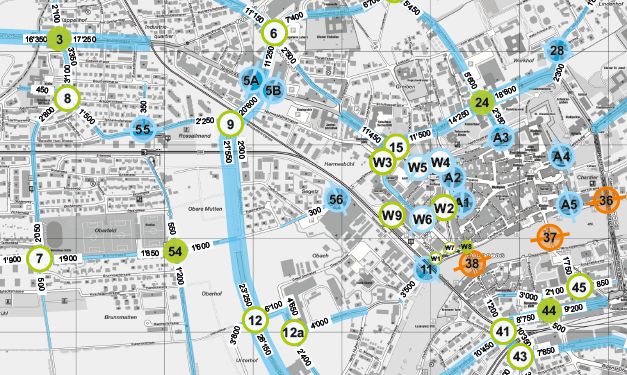 Belastungsplan Verkehrszählung 2020