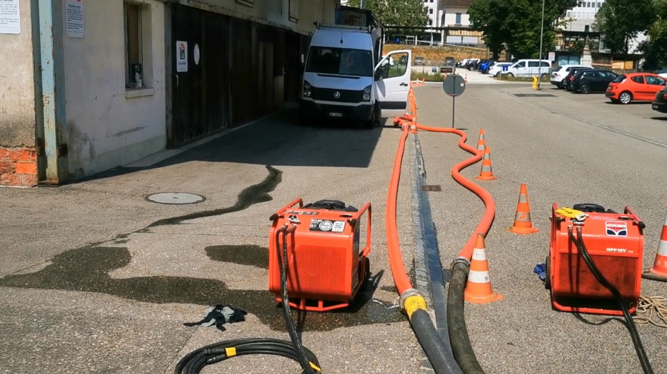 Wasserhaltung für Sanierungsmassnahmen