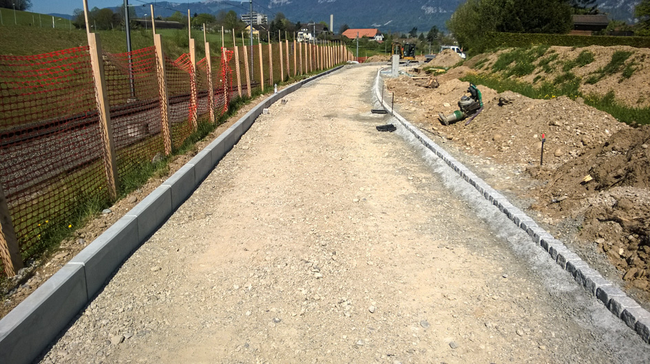 Zuchwil, Engiweg - Randabschlüsse
