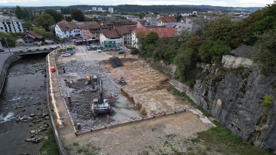 Überblick Baustelle