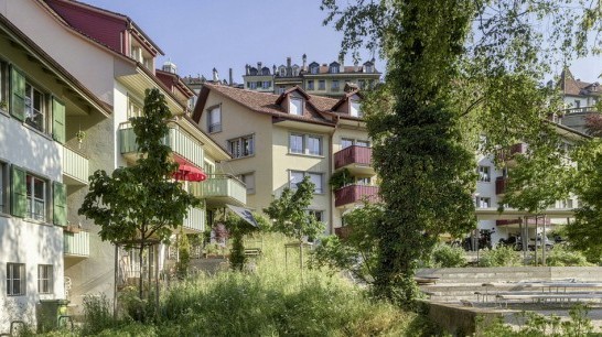 Bern, Bubenbergrain 15, 17, 21, 23, Badgasse 4 und Schifflaube 52, Umbau und Sanierung
