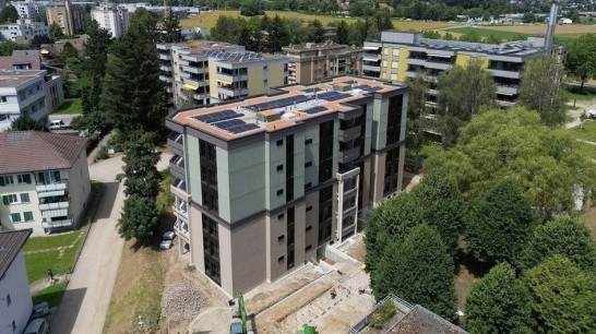 Ostermundigen, Unterdorfstrasse 39+41, Aufstockung