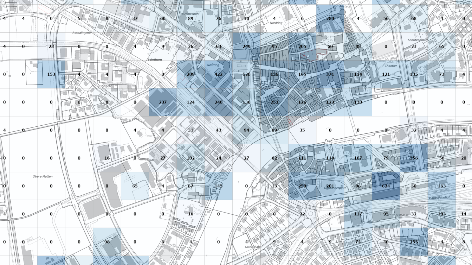 Analyse der Risikorelevanz mittels Scannerzellen im GIS