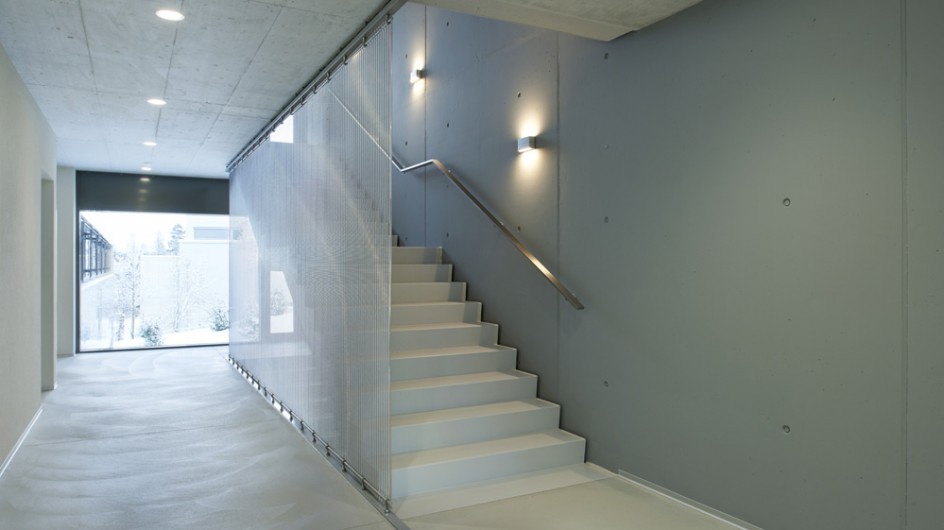 Treppenhaus innen (Foto: Alain Bucher Werbefotografie)