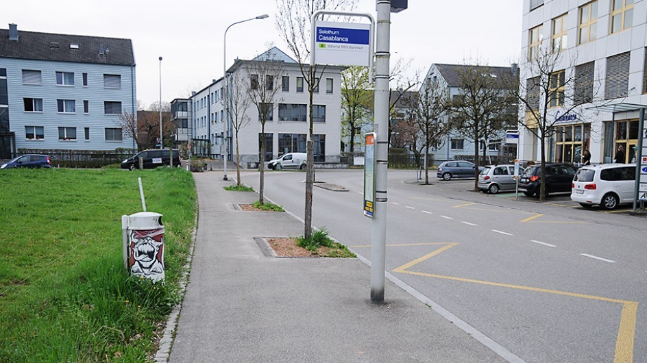 BSU Haltestelle Solothurn Casablanca