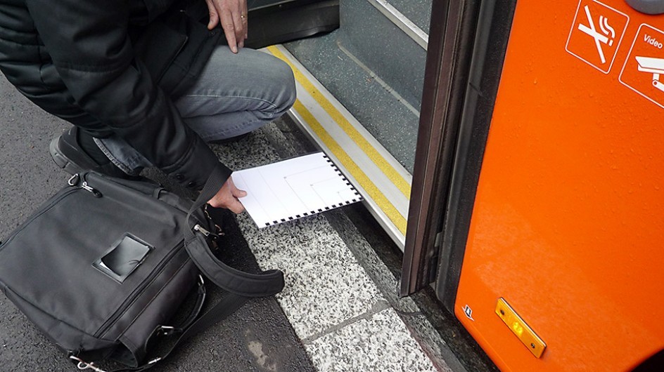 Kontrolle Busausstieg