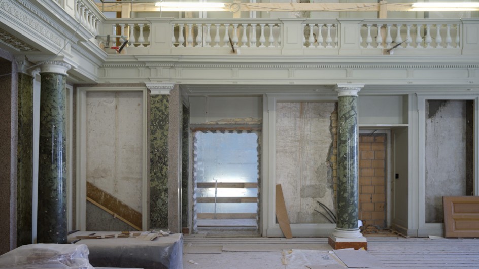 Schultheissensaal Bauzustand / © Marco Schibig und Burgerbibliothek Bern
