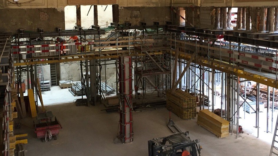 Construction Work West-Wing